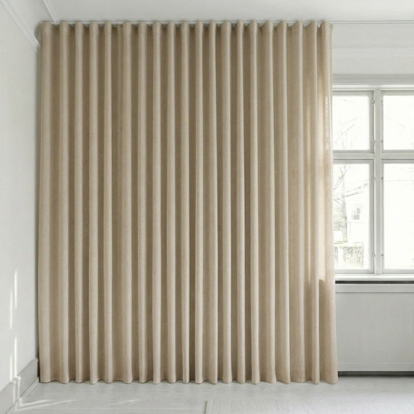 Semitransparent gardin efter mått – Rina - Taupe - C1906