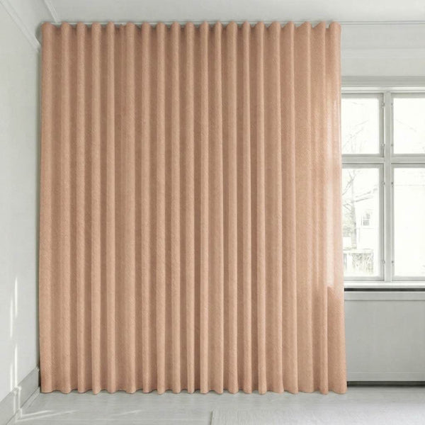 Semitransparent gardin efter mått – Rina - Blush - C1909