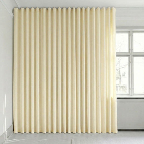 Semitransparent gardin efter mått – Rooma - Cream - C1602