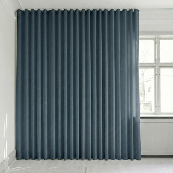 Semitransparent gardin efter mått – Rooma - Deep Sea - C1645