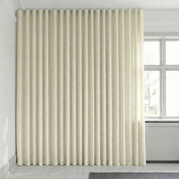 Semitransparent gardin efter mått – Rooma - Silver - C1603