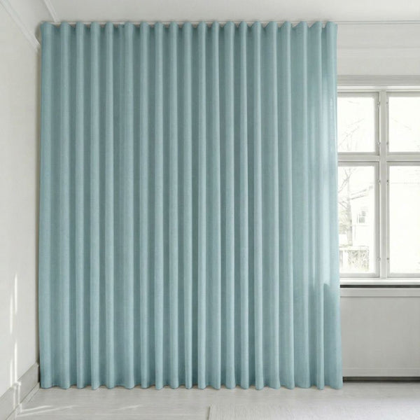 Semitransparent gardin efter mått – Rooma - Periwinkle - C1639