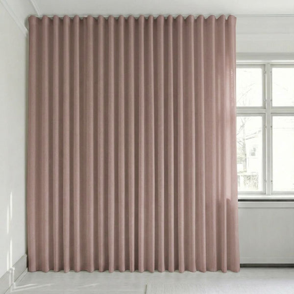 Semitransparent gardin efter mått – Rooma - Dusty Pink - C1614