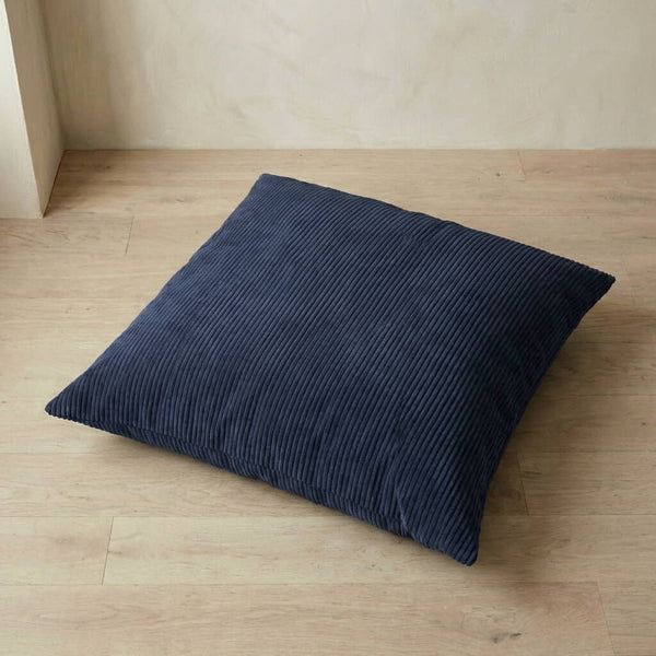 Golvdyna efter mått i velvet - Denim - S2509