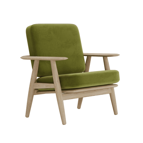 Dynset till Wegner GE 240/290 i velour - Velour - Olive - S6020.