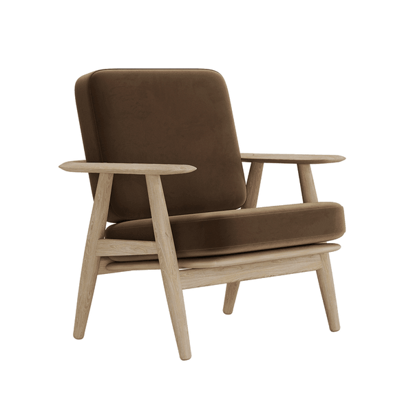 Dynset till Wegner GE 240/290 i velour - Velour - Nut - S6009.