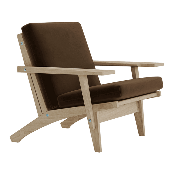 Dynset till Wegner GE 370 i velour - Nut - S6009.