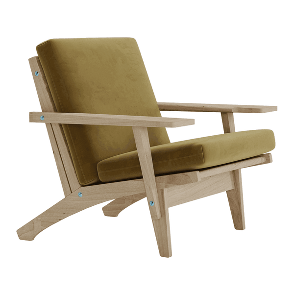 Dynset till Wegner GE 370 i velour - Bronze - S6010.