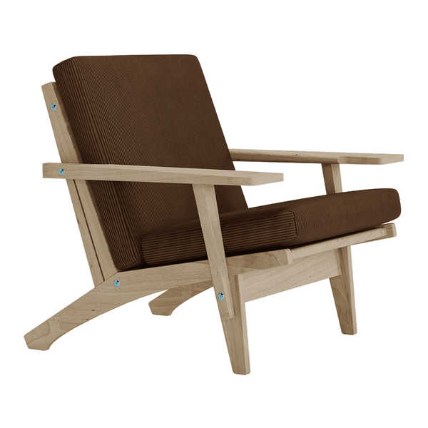Dynset till Wegner GE 370 i velvet - Walnut - S2513