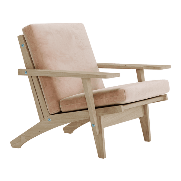 Dynset till Wegner GE 370 i velour - Peony - S6005.