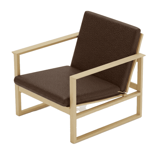Dynset till Børge Mogensen 2256 i läder - Dark brown - S3002