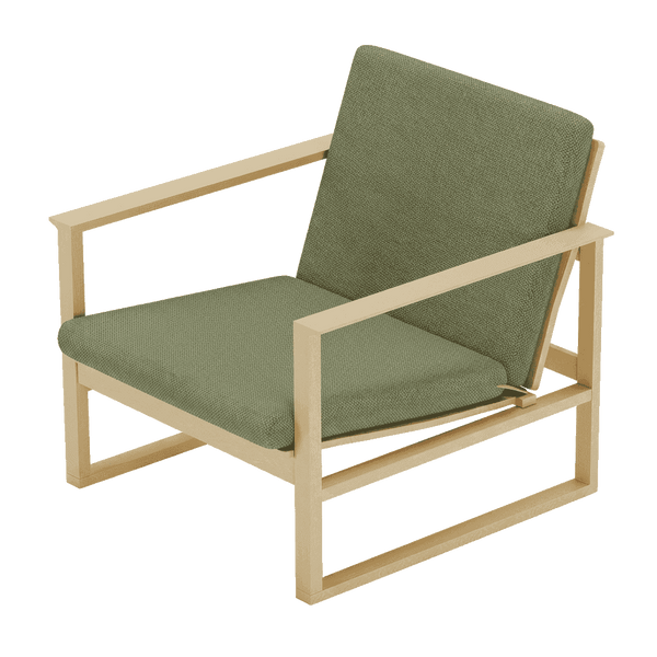 Dynset till Børge Mogensen 2256 i ull - Dusty green - S8115