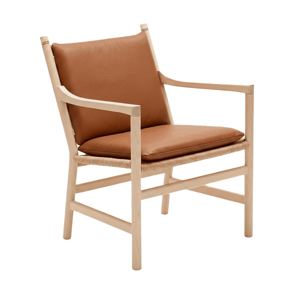 Dynset till Wegner CH44 i läder - Cognac - S3000