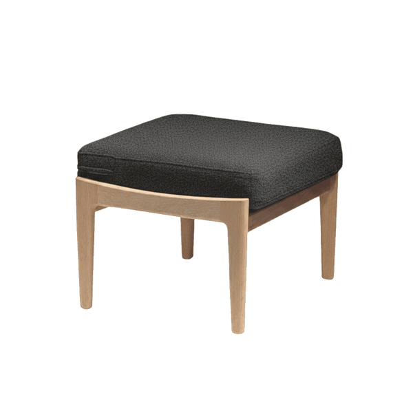 Dyna till Wegner GE 290S pall i ull - Charcoal - S7013