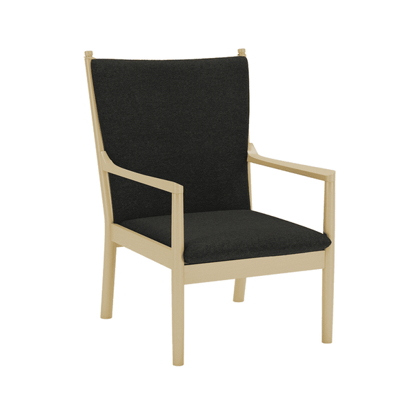 Dynset till Wegner 1788 i ull - Ull - Charcoal - S7013.
