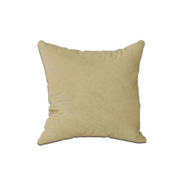 Kudde efter mått i velour - Sand - S6002´