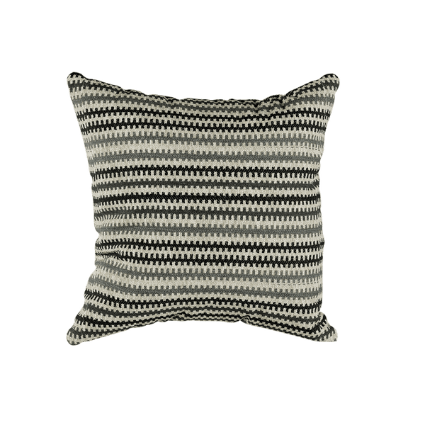 Kudde efter mått i bouclé-jacquard - Smoke - S8524