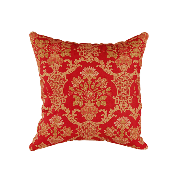 Kudde efter mått i jacquard - Red - S8508