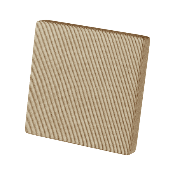 Ryggdyna efter mått i velvet - Sand - S2500-
