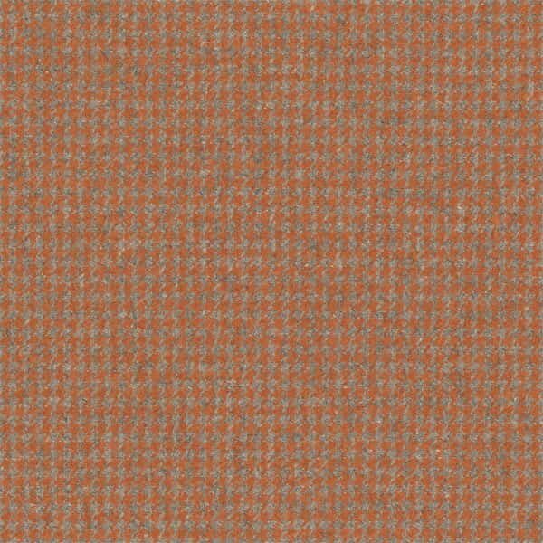 Tygprov – Sherlock i ull, mönstrat - Apricot Orange - S7104
